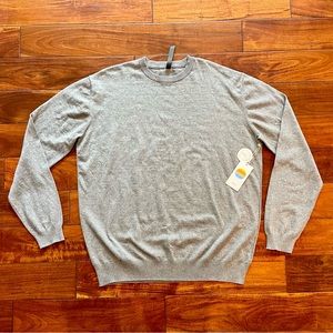 NWT Vuori Fluent Sweater Heather Grey XXL.